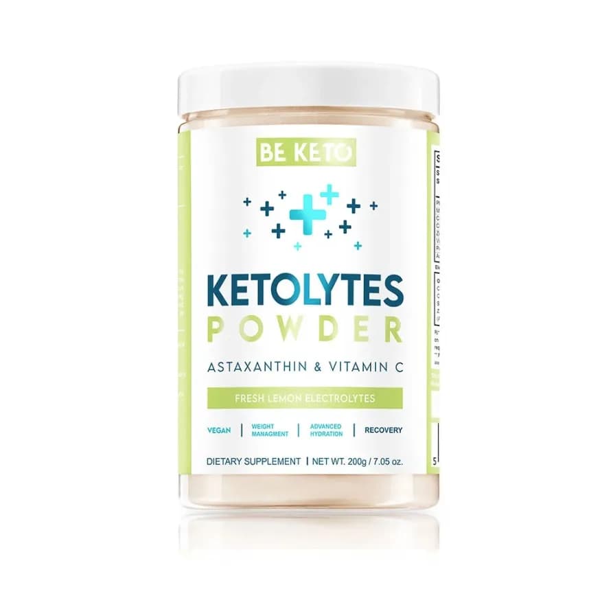 BeKeto Elektrolity Ketolytes w Proszku - Świeża Cytryna 200g - zdjęcie 1