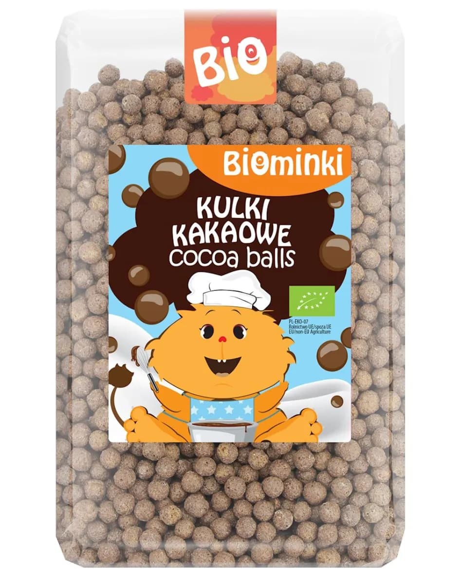 Biominki Kulki Kakaowe BIO 500 g - zdjęcie 1