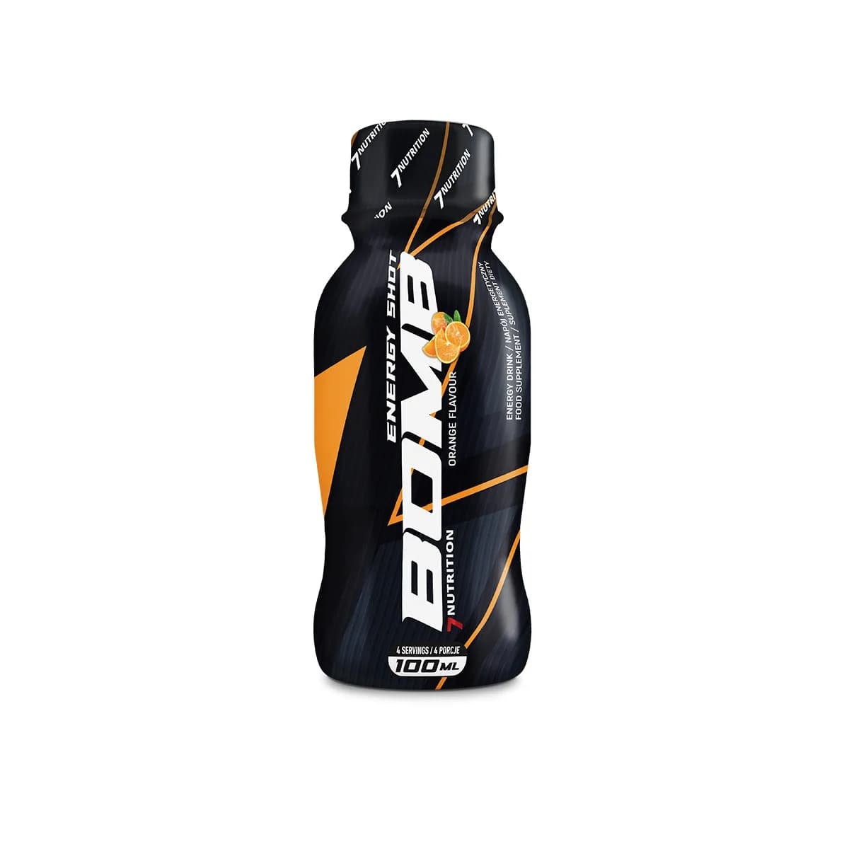 7Nutrition BOMB shot 100ml o smaku pomarańczowym - zdjęcie 1