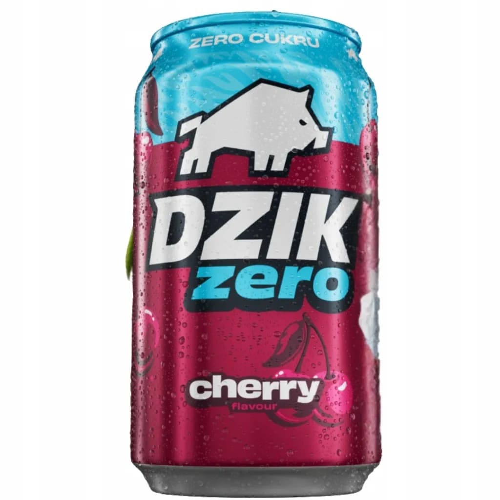 WK DZIK Zero Cherry bez kofeiny 330 ml - zdjęcie 1