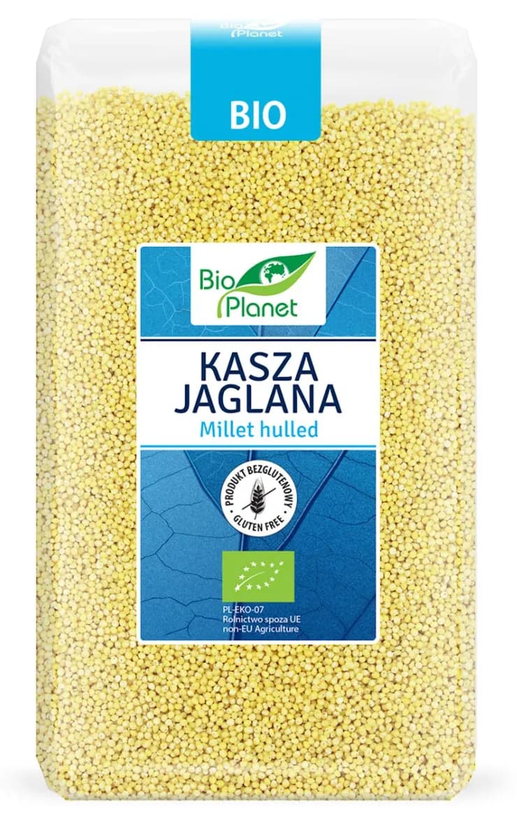 Bio Planet Kasza Jaglana Bezglutenowa BIO 1 kg - zdjęcie 1