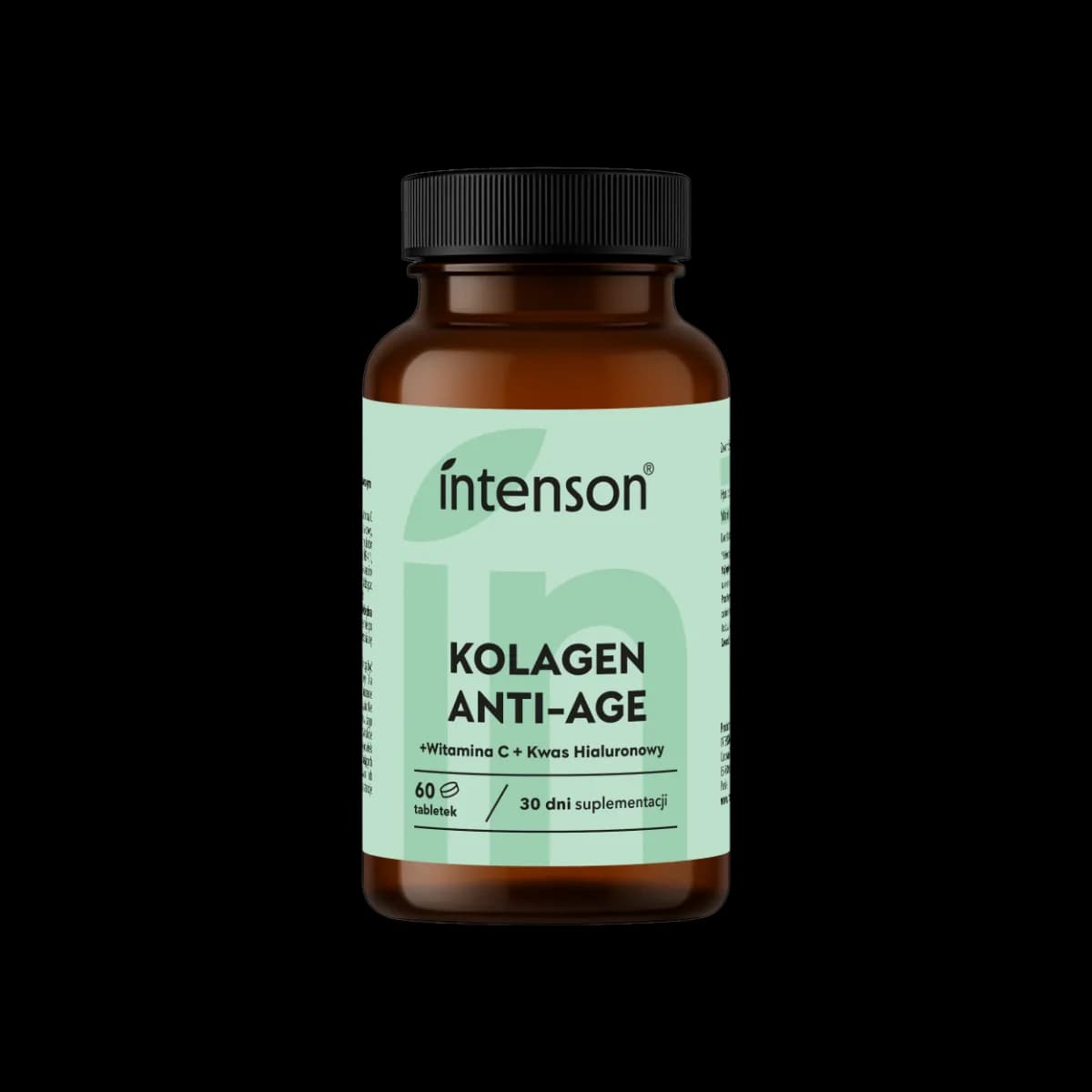 Intenson Anti-Age Kolagen + Kwas Hialuronowy + Witamina C 60 tabletek - zdjęcie 1