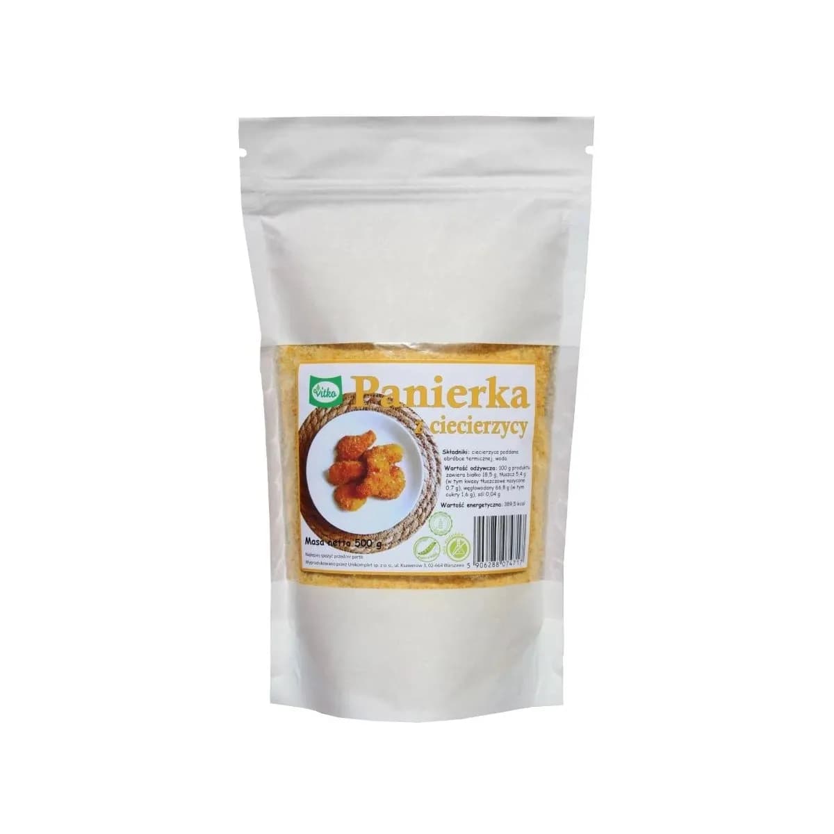 VITKO Panierka z ciecierzycy bezglutenowa 500g - zdjęcie 1