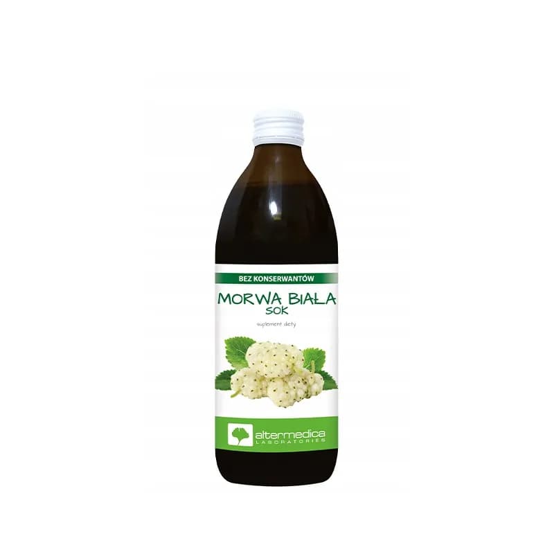 Alter Medica Sok z morwy białej 500 ml - zdjęcie 1