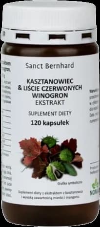 Sanct Bernhard Kasztanowiec 120 kapsułek - zdjęcie 1