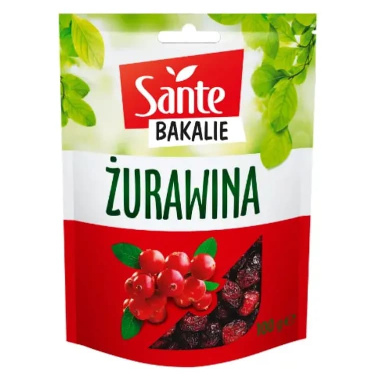 Sante Bakalia Żurawina 100g - zdjęcie 1