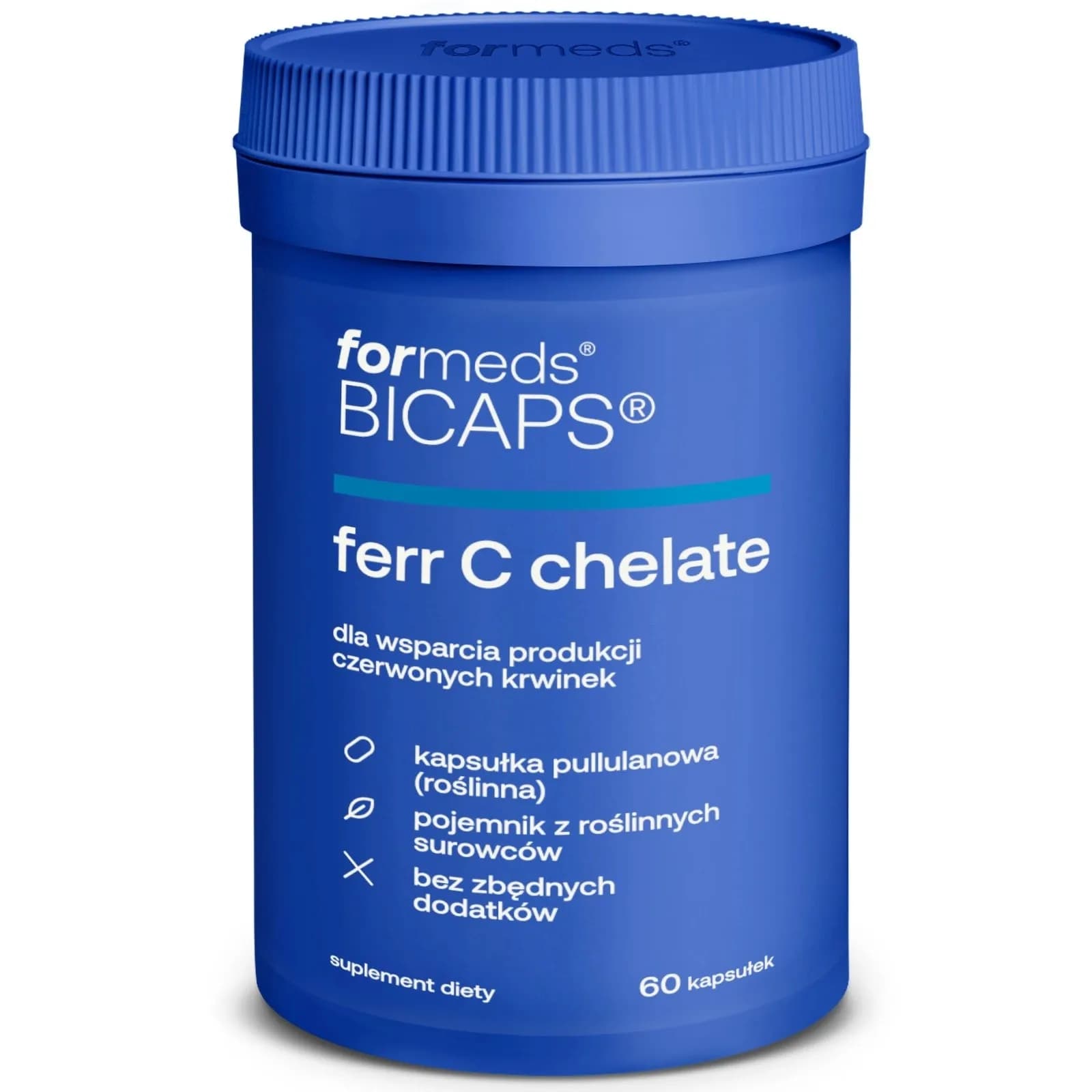 ForMeds Bicaps FERR C Chelate 60 kapsułek - zdjęcie 1