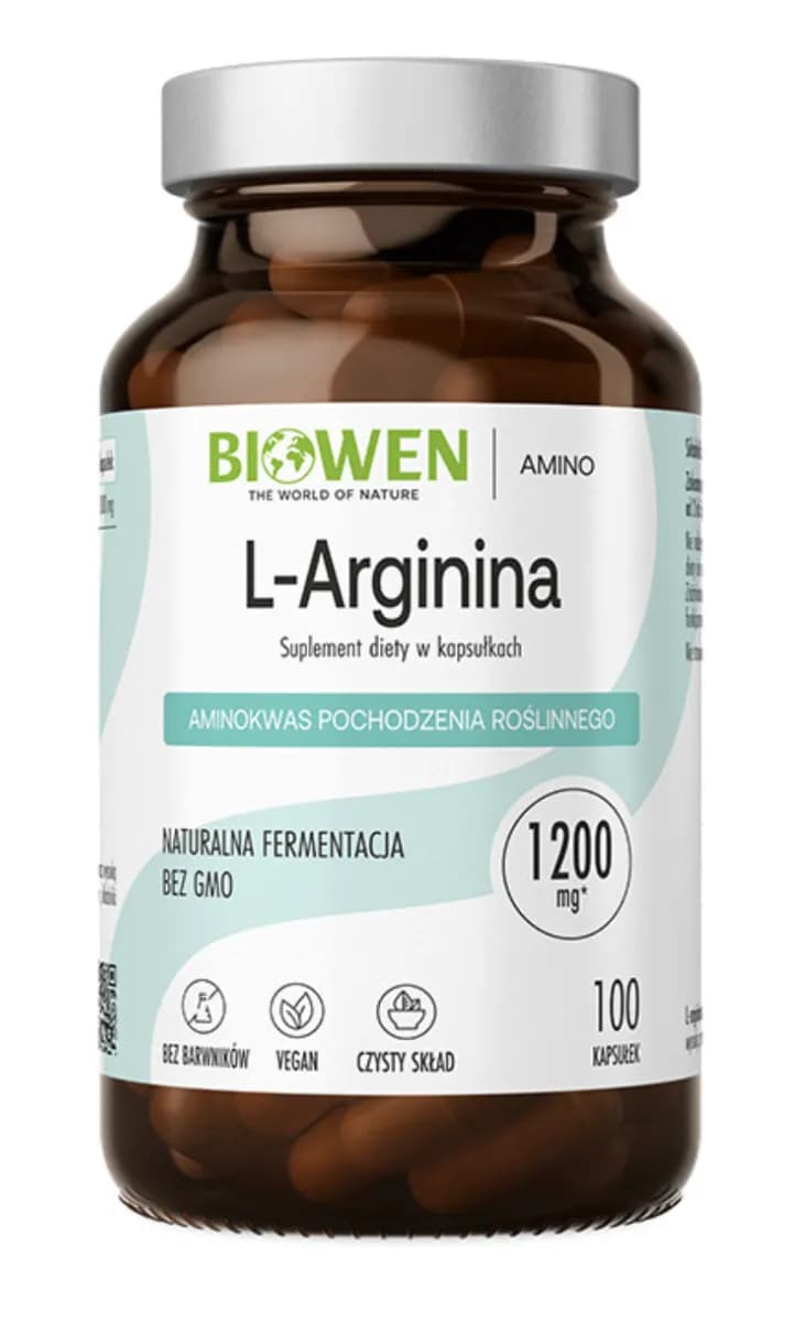 Biowen L-Arginina 100 kapsułek - zdjęcie 1