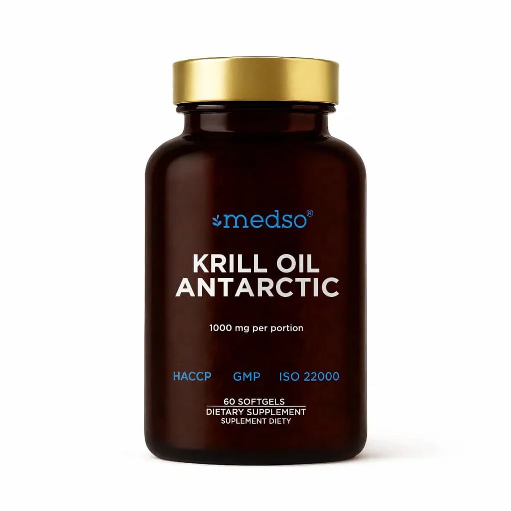 Medso Krill Oil Antarctic Olej z kryla antarktycznego 60 kapsułek - zdjęcie 1