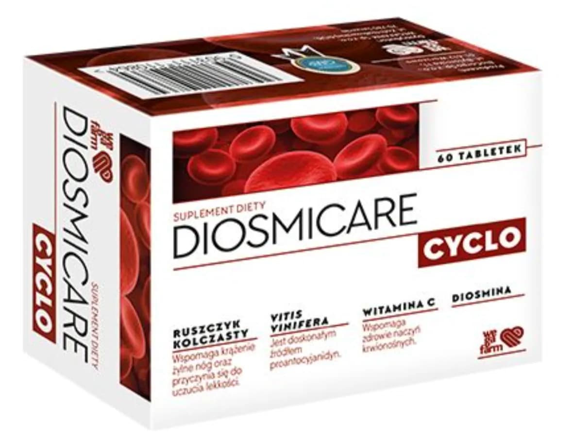 WegaFarm Diosmicare cyclo 60 tabletek - zdjęcie 1