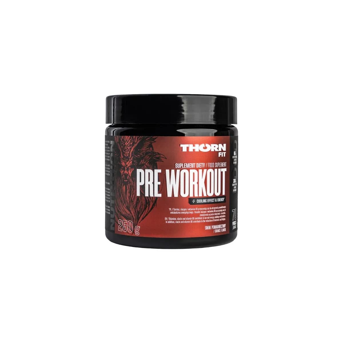 THORN FIT Pre Workout 250 g o smaku pomarańczowym - zdjęcie 1