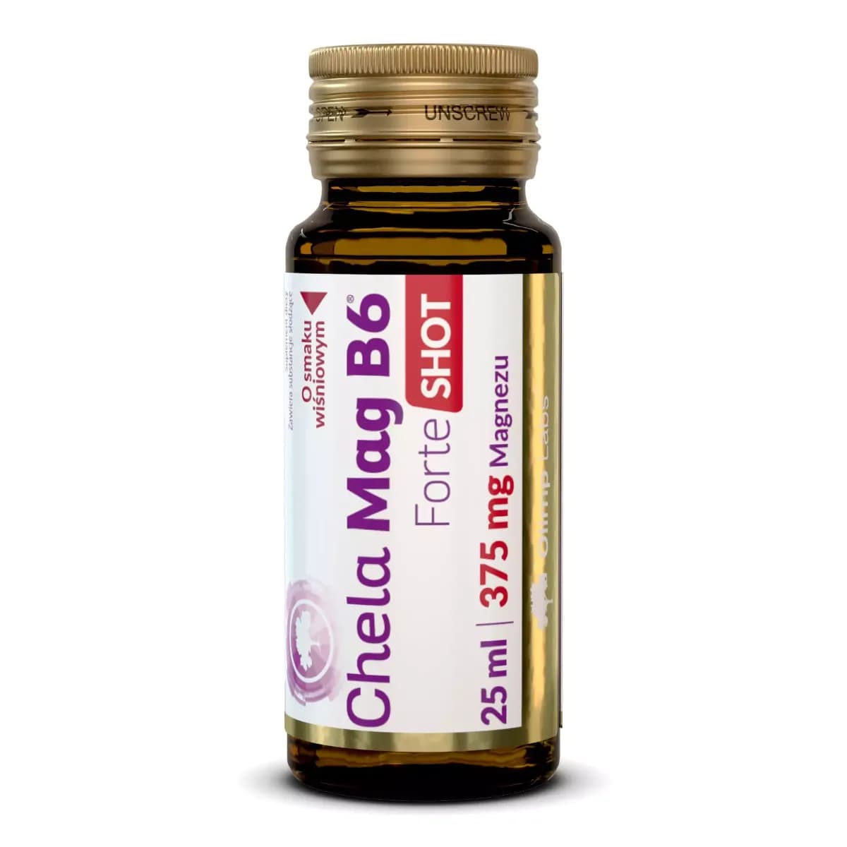 Olimp Chela - Mag B6 Forte Shot 25ml o smaku wiśniowym - zdjęcie 1