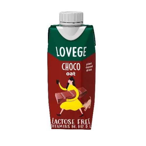 SANTE Lovege Napój owsiano-czekoladowy 330 ml - zdjęcie 1