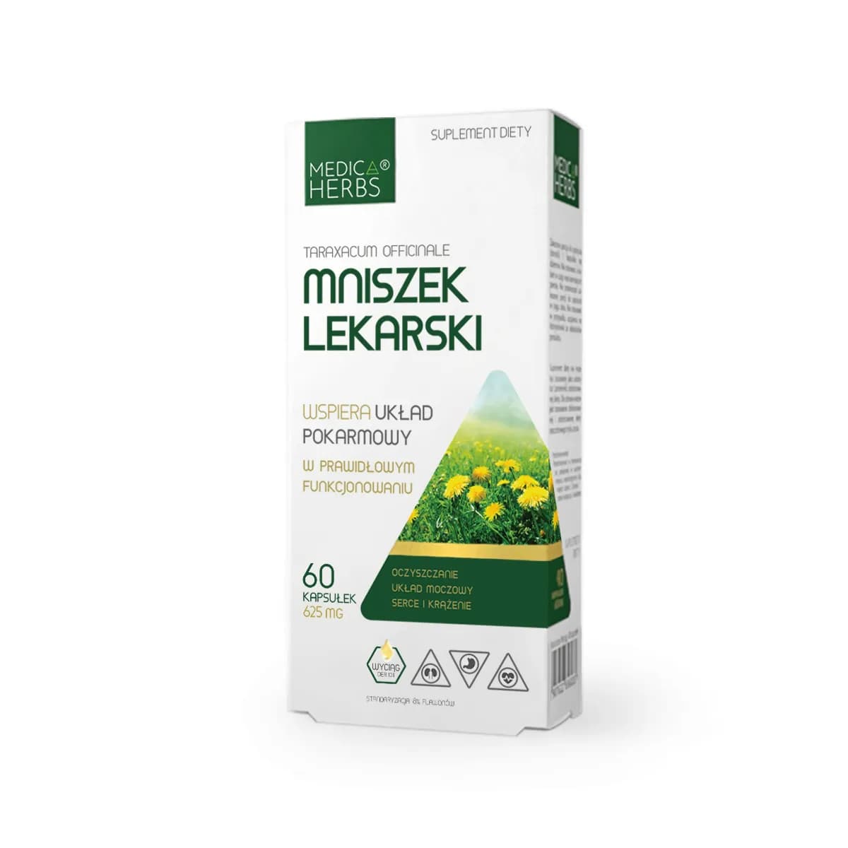 Medica Herbs Mniszek Lekarski 60 kapsułek - zdjęcie 1