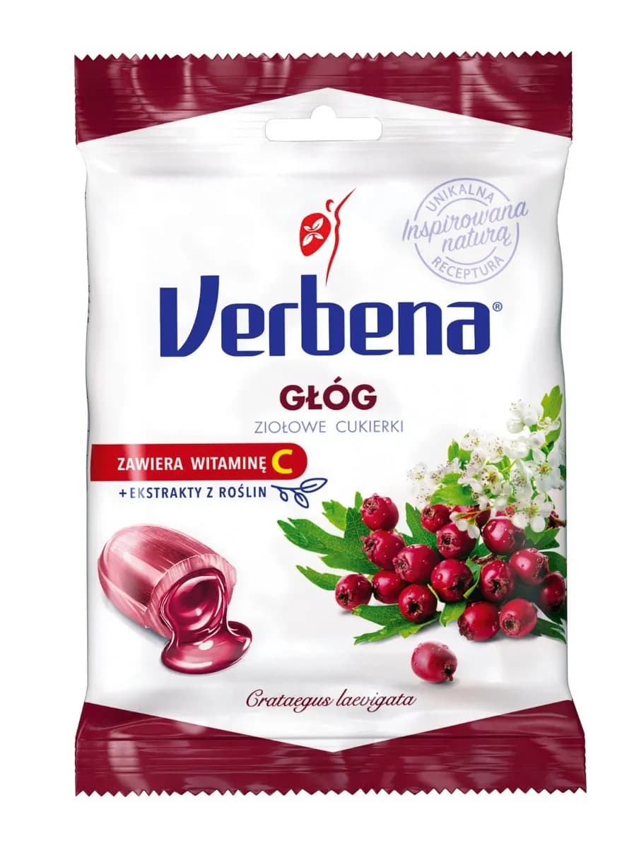 Verbena Cukierki ziołowe Głóg 60g - zdjęcie 1