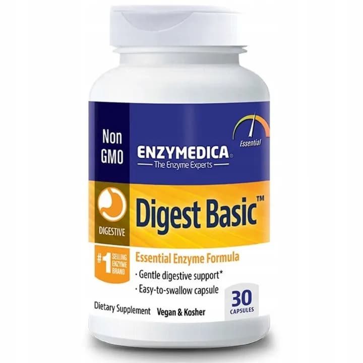 Enzymedica Digest Basic 30 kapsułek - zdjęcie 1