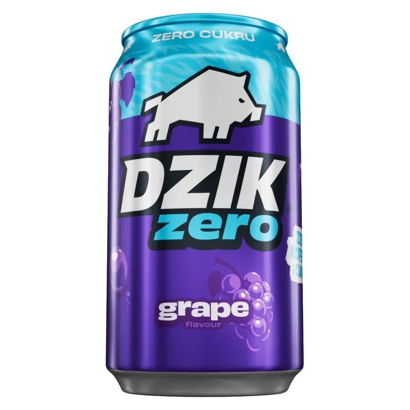 WK DZIK Zero Grape 330 ml - zdjęcie 1