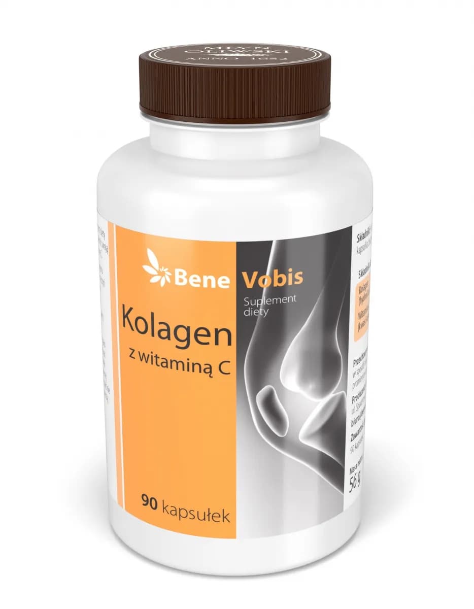Bene Vobis Kolagen z Witaminą C 90 kapsułek - zdjęcie 1
