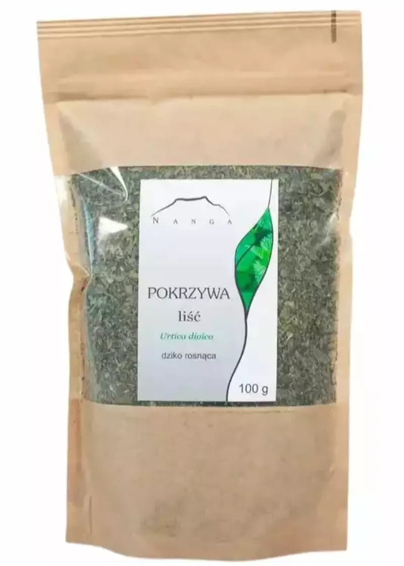 Nanga Pokrzywa liść cięty 100 g - zdjęcie 1