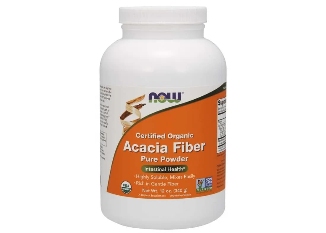 Now Foods Acacia Fiber Organic (Błonnik akacjowy) 340g - zdjęcie 1