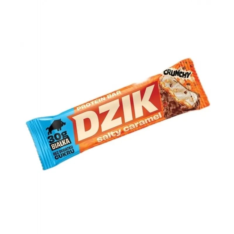 WK DZIK Protein Bar Salty Caramel baton proteinowy słony karmel 73 g - zdjęcie 1