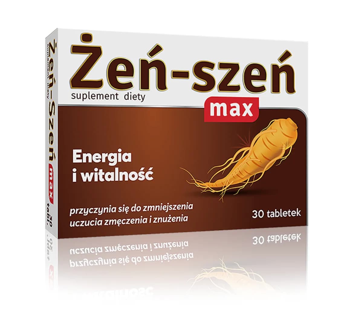 Alg Pharma ŻeńSzeń Max 30 tabletek - zdjęcie 1