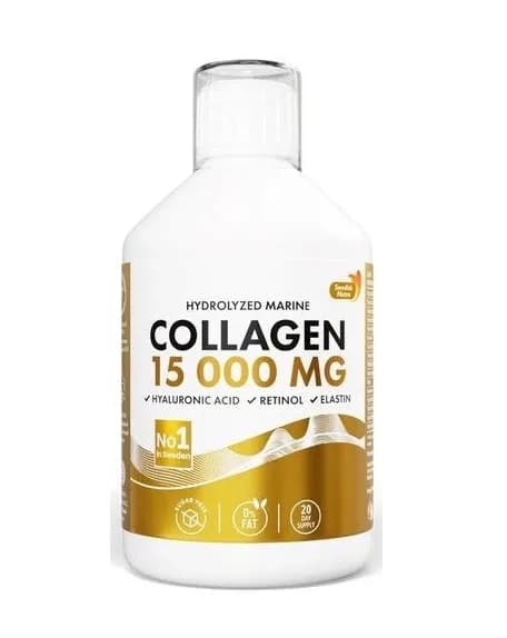 SWEDISH NUTRA Marine Collagen 15 000 mg Sugar Free 500 ml - zdjęcie 1