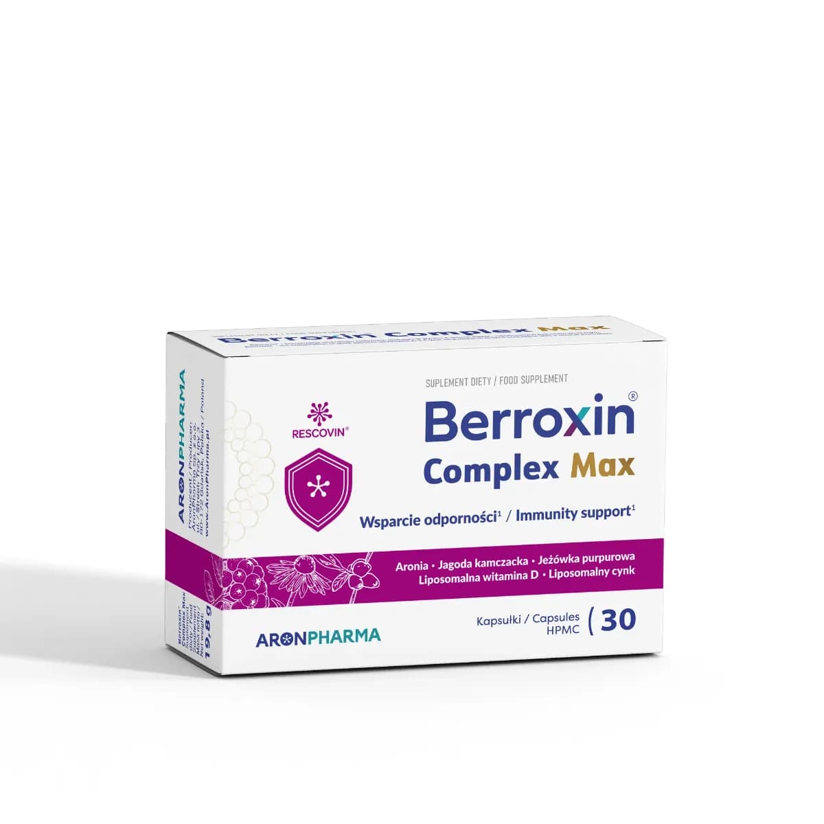 Aronpharma Berroxin Max ® Complex 30 kapsułek - zdjęcie 1
