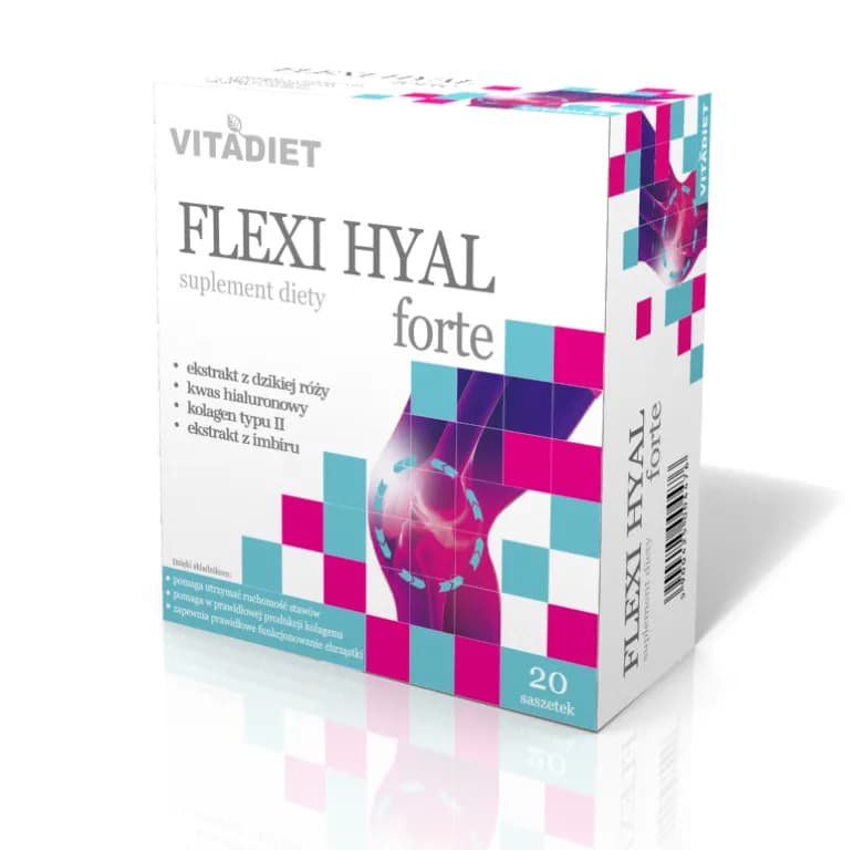 VITADIET FLEXI HYAL Forte 20 saszetek - zdjęcie 1