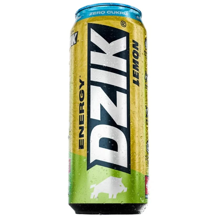 WK DZIK Energy Lemon 500 ml - zdjęcie 1