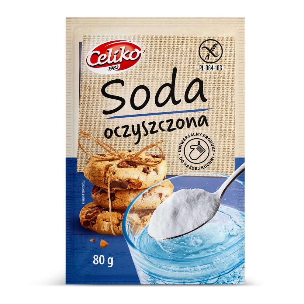 Celiko Soda oczyszczona bezglutenowa 80 g - zdjęcie 1