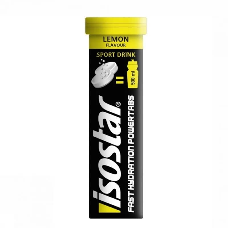 ISOSTAR Power Tabs 120 g o smaku cytrynowym - zdjęcie 1