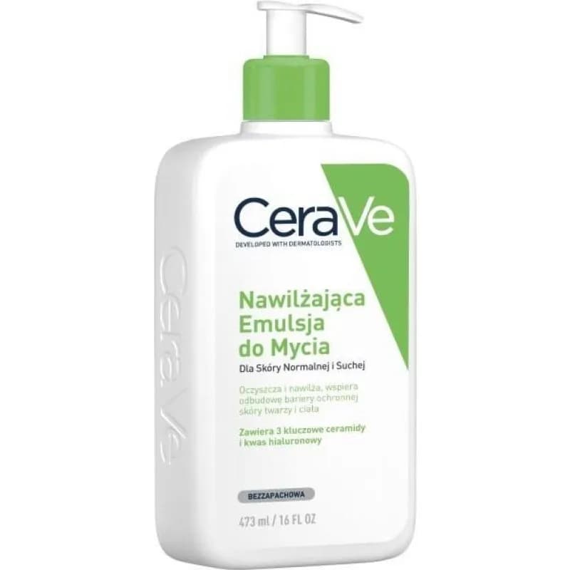 CeraVe Crème Lavante Hydra nawilżająca emulsja do mycia 473 ml - zdjęcie 1