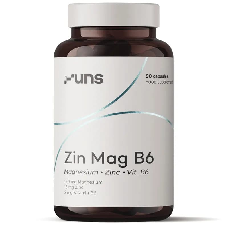 UNS Zin Mag B6 90 kapsułek - zdjęcie 1