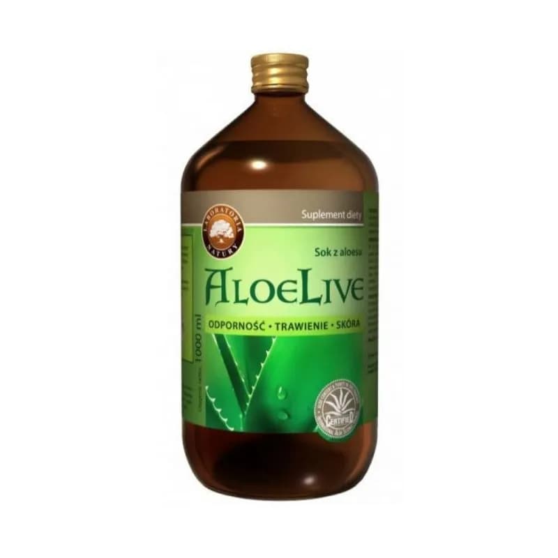 Laboratoria Natury Aloe Live sok z aloesu 1000 ml - zdjęcie 1