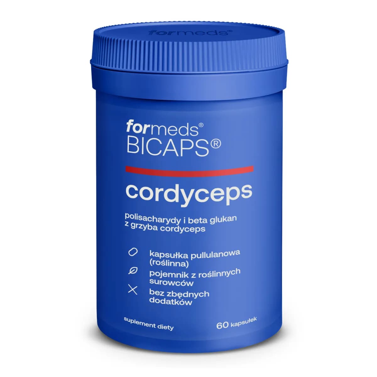 ForMeds Bicaps Cordyceps ekstrakt 1060 mg 60 kapsułek - zdjęcie 1