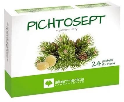 Alter Medica Pichtosept 24 pastylki - zdjęcie 1