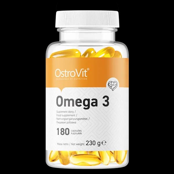OstroVit Omega 3 180 kapsułek - zdjęcie 1