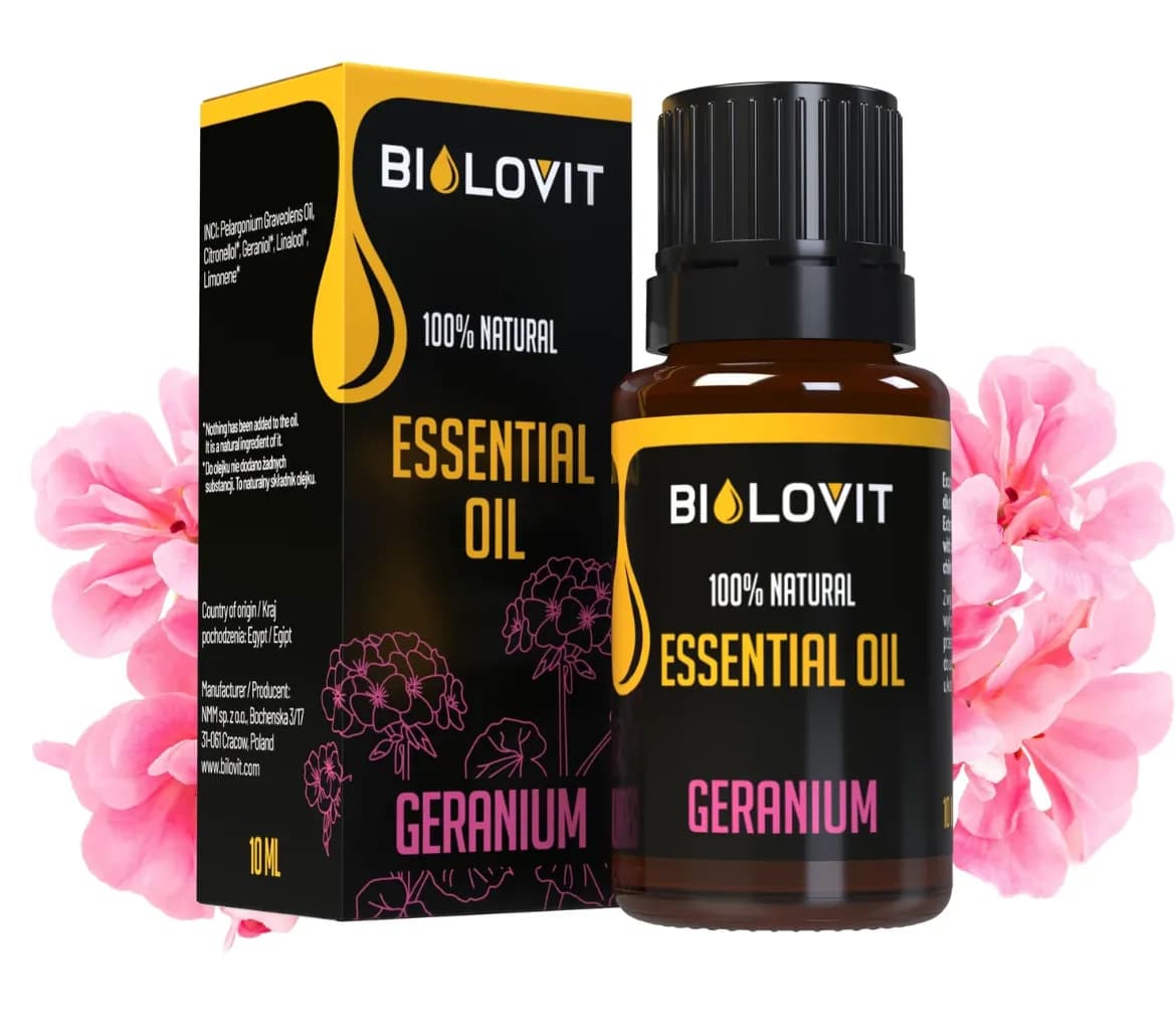 Bilovit Olejek eteryczny geranium - 10 ml - zdjęcie 1