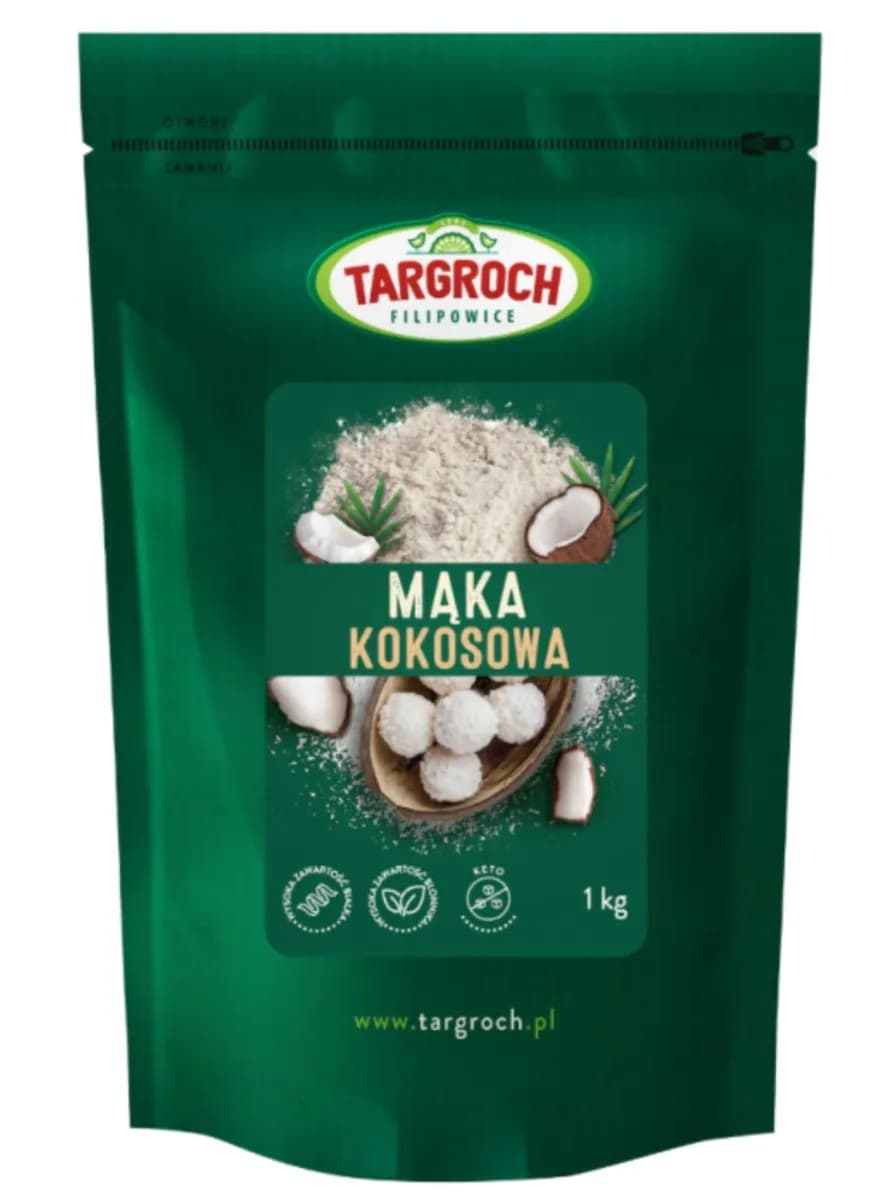 Targroch Mąka kokosowa 1 kg - zdjęcie 1