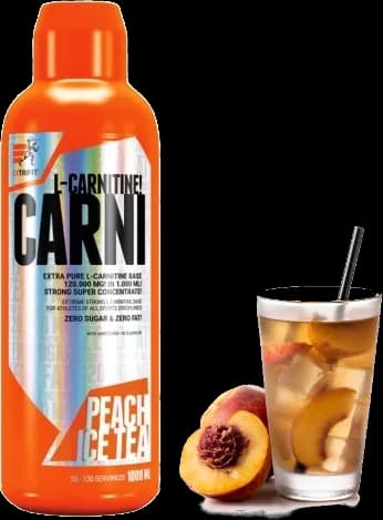 PROMO Extrifit Carni 120000 mg Liquid Ice tea brzoskwinia 1000 ml - zdjęcie 1