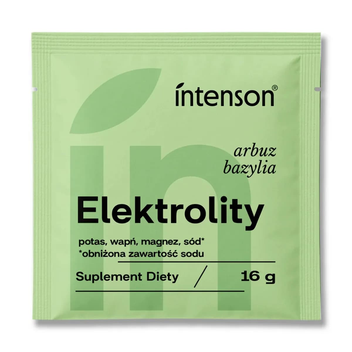 Intenson Elektrolity 16 g o smaku arbuz-bazylia - zdjęcie 1
