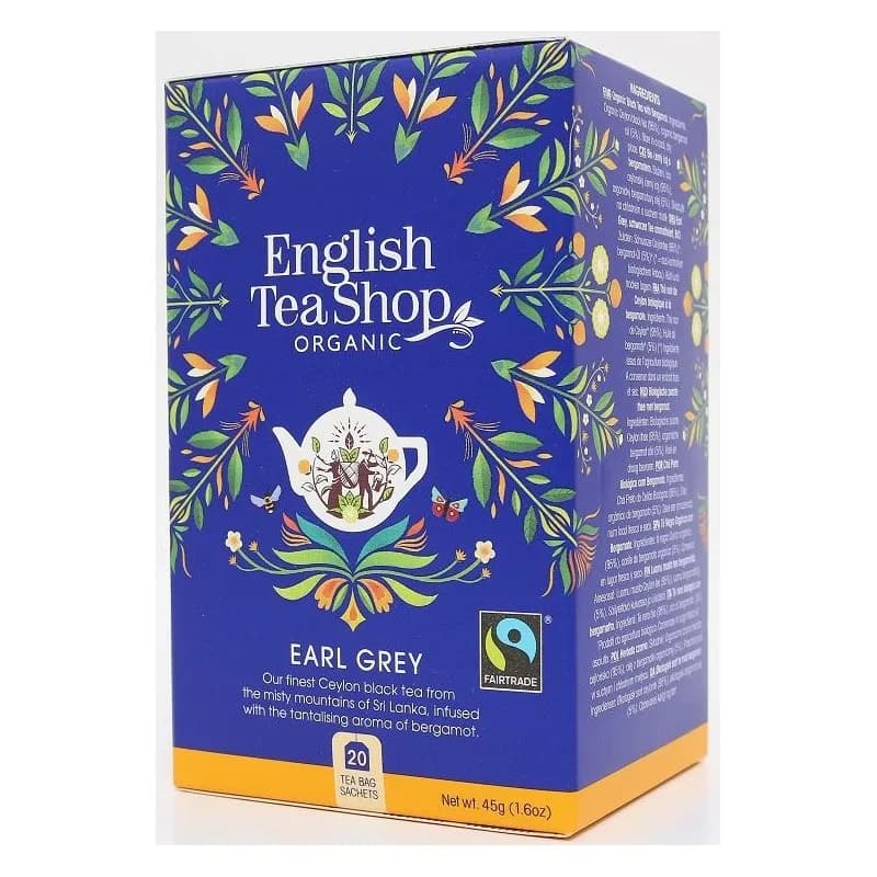 ENGLISH TEA SHOP Herbata Earl Grey BIO (20 x 2,25 g) 45 g - zdjęcie 1