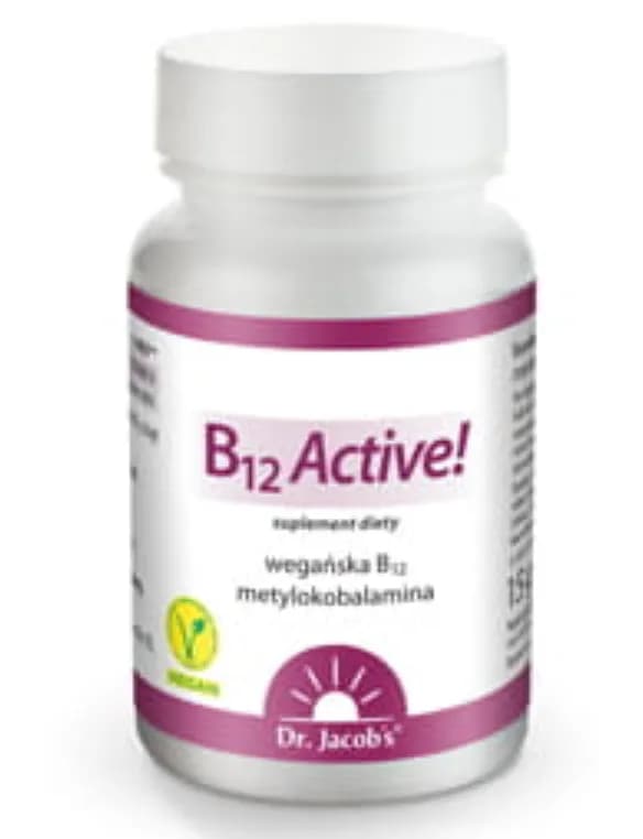 Dr. Jacob's B12 Active 120 tabletek - zdjęcie 1