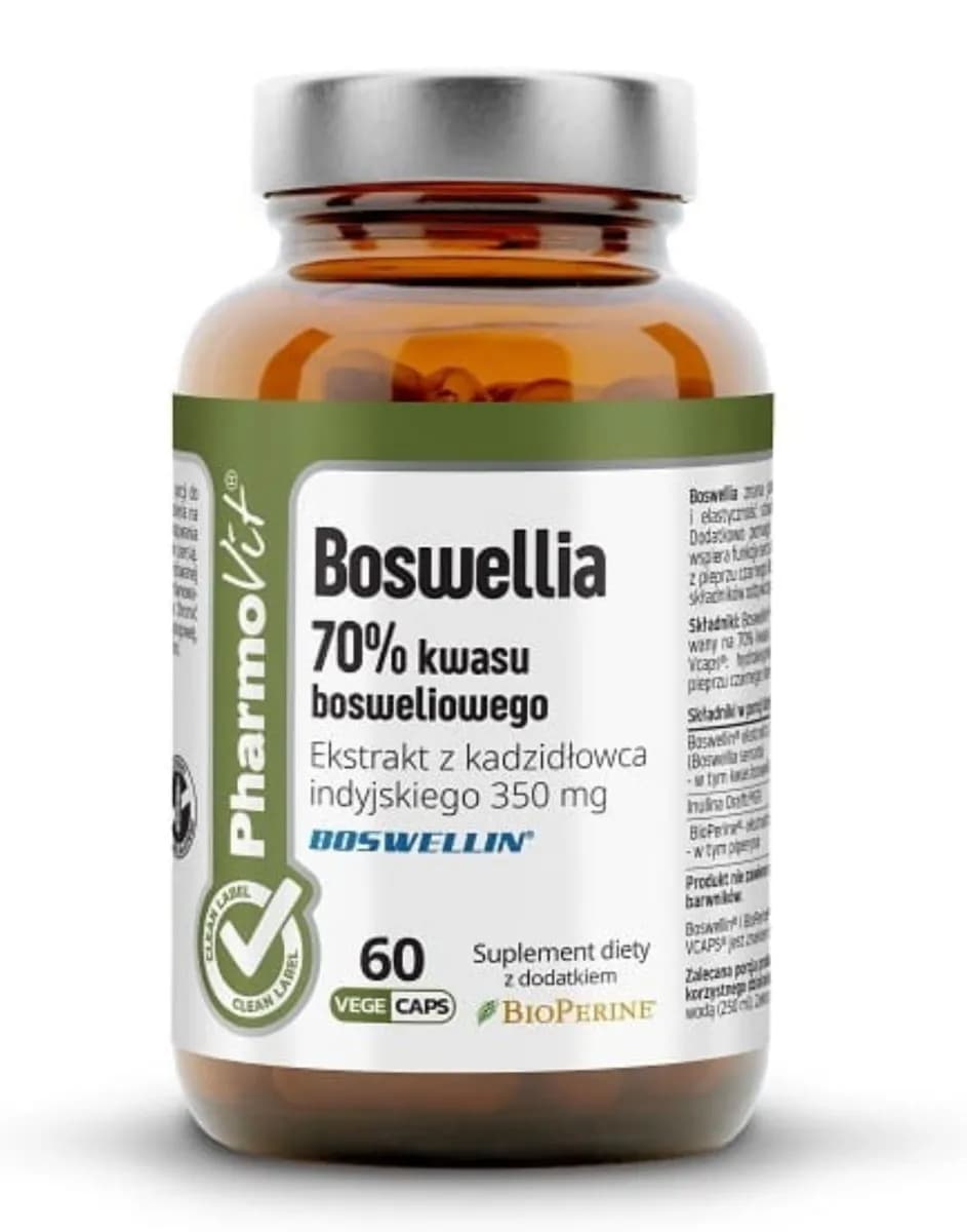 Pharmovit Boswellia 70% kwasu bosweliowego 60 kapsułek - zdjęcie 1