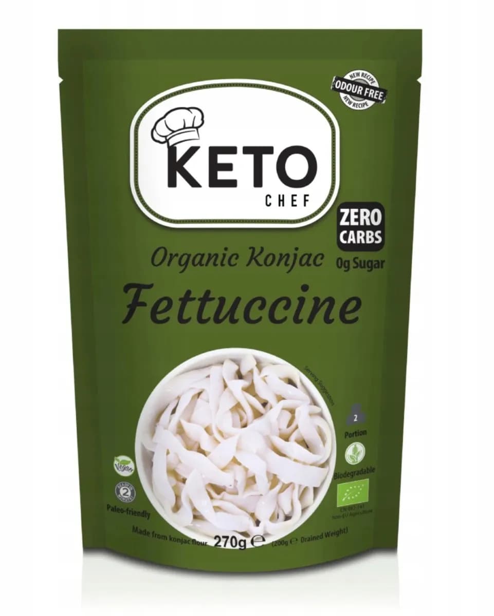 Better Than Foods Konjac Fettuccine Bezglutenowy BIO 270g - zdjęcie 1