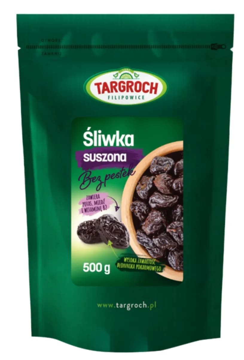 Targroch Śliwka suszona 500 g - zdjęcie 1