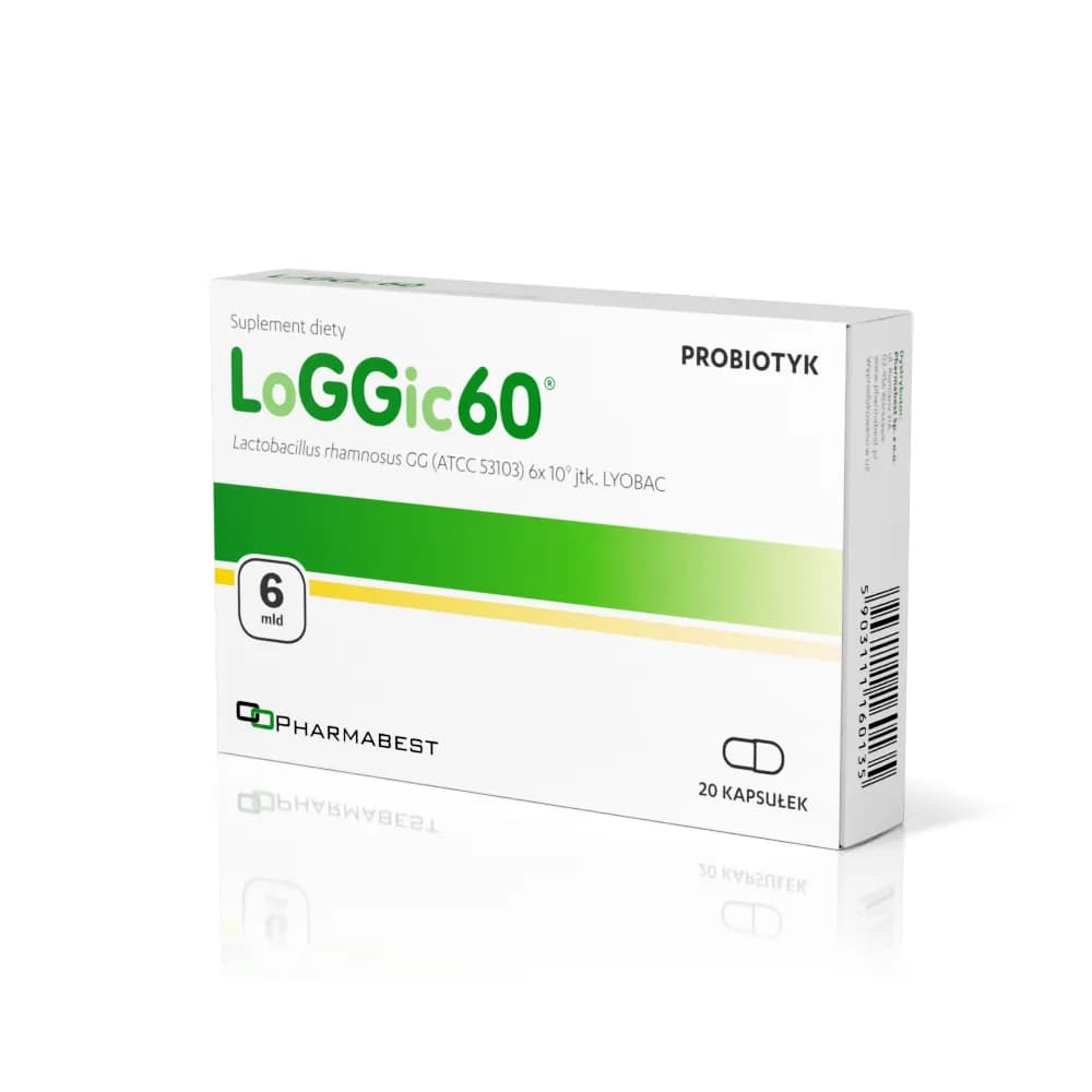 Pharmabest LoGGic60® 20 kapsułek - zdjęcie 1