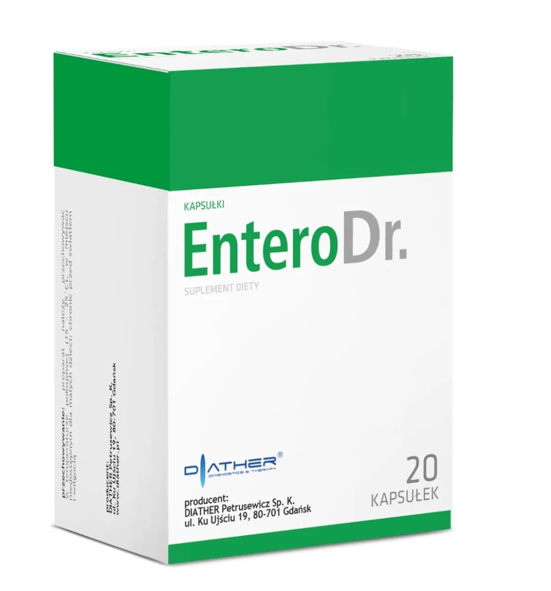DIATHER EnteroDr. 20 kapsułek - zdjęcie 1