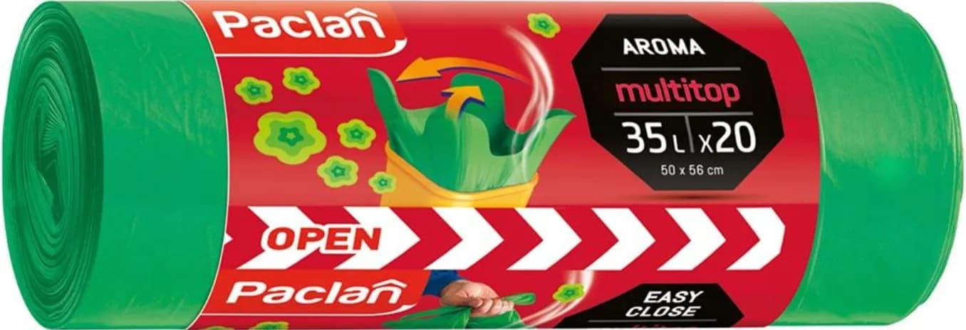 Paclan Worki Multitop zapachowe 35L 20 sztuk - zdjęcie 1